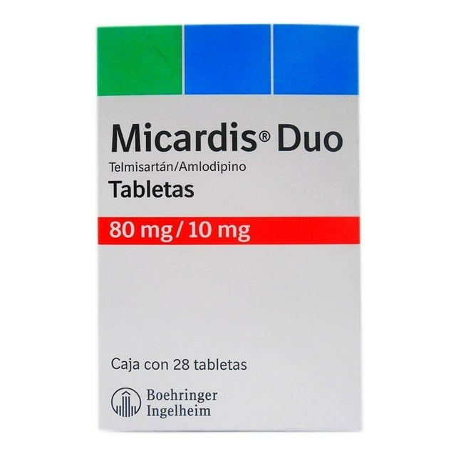 Micardis Duo 80 mg/10 mg 28 tabletas