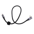 thumbnail image 2 of Cable Tipo C A Tipo C Velocidad Rápida Tipo C A ángulo Recto Cable Tipo C Cable Trenzado De Nailon Carga Y Transmisión USB 4.0 Para Computadora, 2 of 8