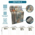 thumbnail image 7 of Table Runner Dresser Scarf 16 x 72 Inch Summer Ocean Sunset Oil Painting Blue Red and Orange Table Runners Non-Slip Heat Kitchen Dining Table Decor for Indoor Outdoor Home Party Decoration, 7 of 7