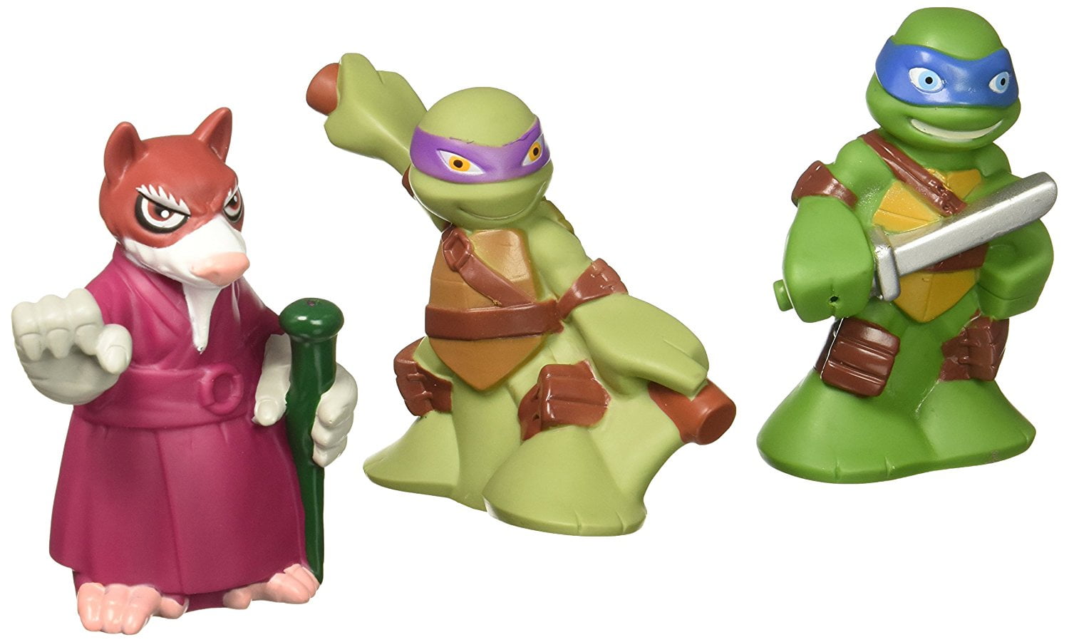 Teenage Mutant Ninja Turtles Half Shell Heroes Splinter et avril figures