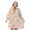 Pioneer Flower Floral Print Pattern-1, variant on Wearable Lamb Fleece Blanket Hoodie,Pioneer Flower Floral Print Pattern Oversized Sherpa Blanket Hoodie with Super Pockets,Super Warm Fuzzy Pullover for Women & Men