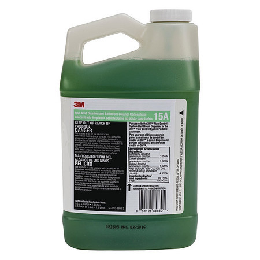 3M 15A NonAcid Cleaner, Use With 3M System