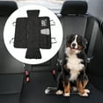 thumbnail image 2 of Unique Bargains 1 Pc Load-bearing Car Seat Cover with Safety Belts Hanging Ropes for Pet Black Blue, 2 of 6