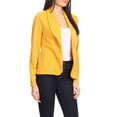 thumbnail image 3 of Women's Casual Long Sleeves Office Workwear Solid Blazer Jacket, 3 of 6