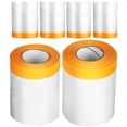 thumbnail image 5 of 6 rollos de cintas adhesivas de película de portada y cintas de enmascaramiento autoadhesivas Cintas de protección contra polvo para muebles de piso Mural de alfombras, 5 of 5