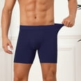 thumbnail image 7 of DARING DIVA Men's Elastic Waistband Soft Mid-Waisted Solid Underwear 30 Dark Blue, 7 of 7