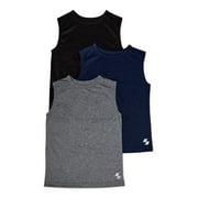 The Children's Place Boys Performance Muscle Tank Top, 3-Pack, Sizes 4-16