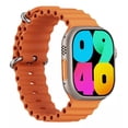 thumbnail image 1 of Reloj Inteligente Fralugio Smart Watch W69 Plus Amoled NFC 2GB ROM HD Naranja, 1 of 3