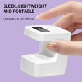 thumbnail image 3 of Portable UV LED Nail Lamp, Handheld Mini Gel Nail Light for Fast Curing, Cordless Flash Cure & Quick Touch-ups for Gel Nail Art Polish, Travel-Friendly Design, 3 of 8