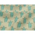 thumbnail image 4 of oneOone Viscose Jersey Fabric Turtle Block Decor Fabric Printed BTY 60 Inch Wide, 4 of 5