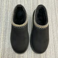 thumbnail image 2 of Women Winter Slip On Warm Faux Fur Lined Suede Snow Boots Run 1 Size Small, 2 of 6