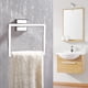 thumbnail image 3 of Toallero colgante pulido SUS 304 acero inoxidable YONGSHENG baño Anillo de toalla montaje en pared, 3 of 5