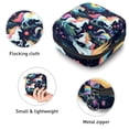 thumbnail image 3 of Unicorn Sanitary Napkin Storage Bag Pouch, Period Bag Makeup Travel Bag Oxford Cloth Small Travel Toiletry Bag for Women, 4.7x6.6x6.6 in, 3 of 6