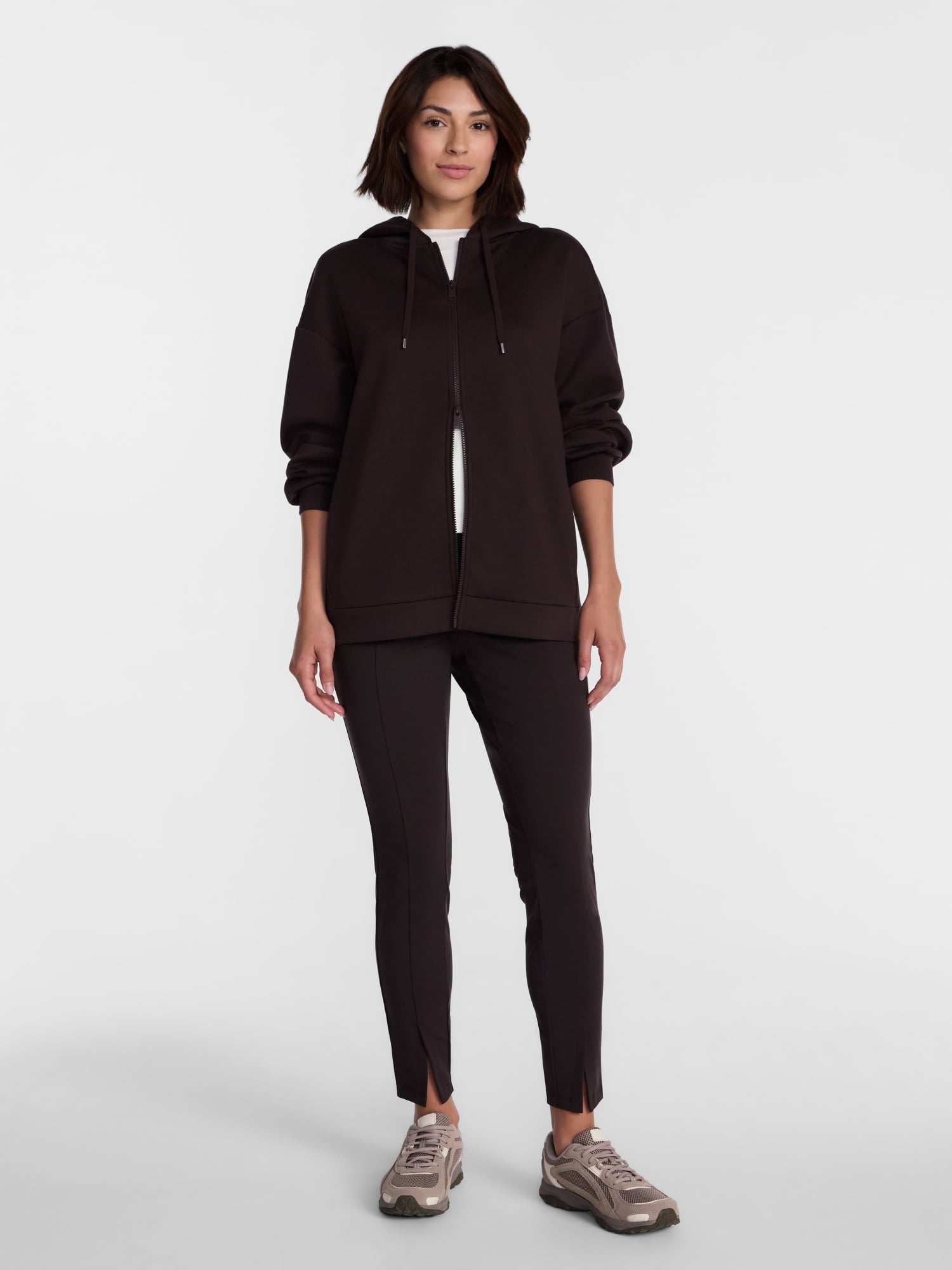 Avia Women's Oversized Hoodie with Balloon Sleeves, Sizes XS-XXXL