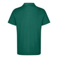 thumbnail image 4 of Men's Patriotic Independence Day Polo Collar Short Sleeve T-Shirt - Vintage American Flag Print for 4th of July, BBQ Parties and Casual Summer Outfits,Dark Green M, 4 of 4