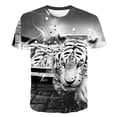 thumbnail image 2 of Camiseta de tigre, camiseta de verano con estampado de dibujos animados en 3D, ropa fresca de animales para niñas y niños, camiseta informal de calle, ropa para niños, regalo de cumpleaños 10T Gao Jinjia LED, 2 of 2