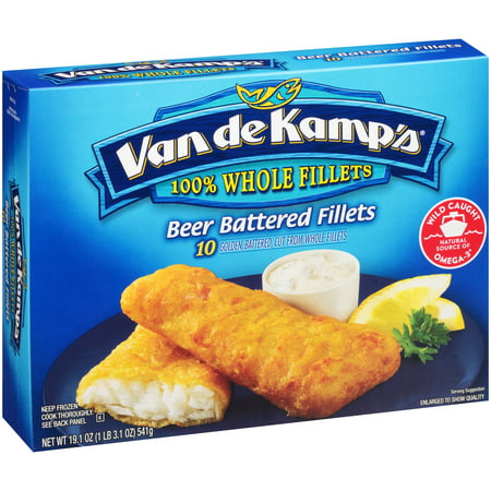 Pinnacle Foods Van de Kamps Fish Fillets 10 ea