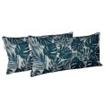 thumbnail image 2 of VargottamIndoor/OutdoorPolyester FabricLumbarPillowCover,All-Weather Waterproof Rectangular Cushion Case for Patio Furniture,12" x 20"Set of 2 -Pineapple With Animal Skin-43, 2 of 6