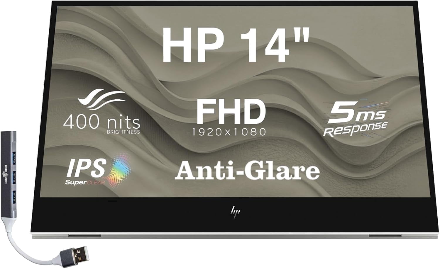 HP EliteDisplay S240uj 23.8-inch USB-C Wireless Charging Monitor