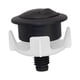 thumbnail image 2 of Botón de descarga del inodoro Botón del tanque del inodoro Fácil de instalar Piezas del tanque del inodoro multiusos Válvula del tanque para el hogar Negro, 2 of 8