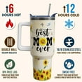 thumbnail image 6 of Dog Mom Mothers Day Birthday Christmas Dog Lover Gifts for Women, 40 oz Dog Mom Cup Tumbler with Handle Lid and Straw, 6 of 6
