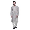 thumbnail image 1 of Atasi Printed Ethnic Kurta Pajama Set Summer Party Wear Kurta Pyjama For Men, 1 of 4