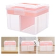 thumbnail image 1 of unbranded Caja De Almacenamiento Doble Capa Para Clips Y Accesorios De Plástico Resistente, 1 of 8