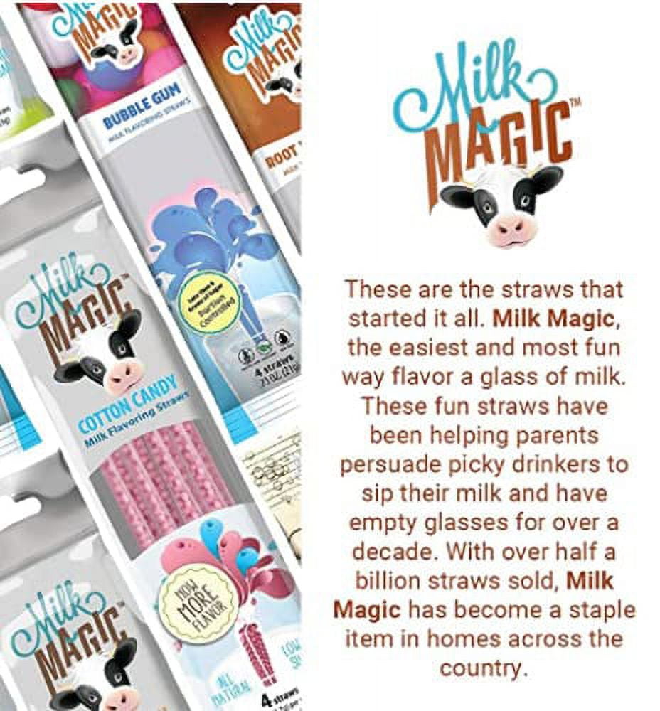 Milk Magic Milk Straws - Unicorn Kisses