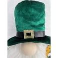 thumbnail image 2 of Saint Patrick’s Day Plush Munchkin Gnome Holding a Shamrock, 2 of 6