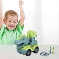 thumbnail image 4 of rompecabezas juguetes de coche Creative Take Apart Dinosaur Car Toys Vehículos De Construcción Excavadora De Juguete De Tuerca 3D Magideal rompecabezas juguetes de coche, 4 of 6