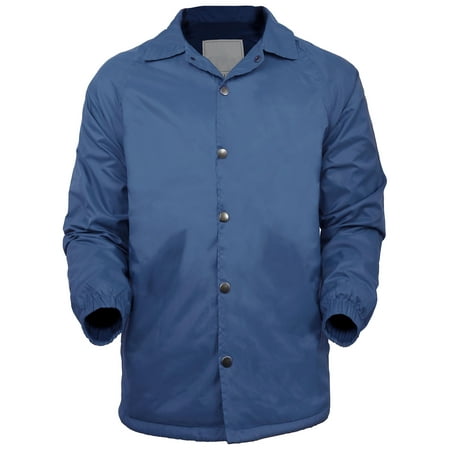Mens Coach Jacket Waterproof Windbreaker Active Sportswear