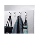 thumbnail image 5 of Ganchos Toalleros Adhesivos De Pared Para Toalla Baño Cocina PLATA, 5 of 5