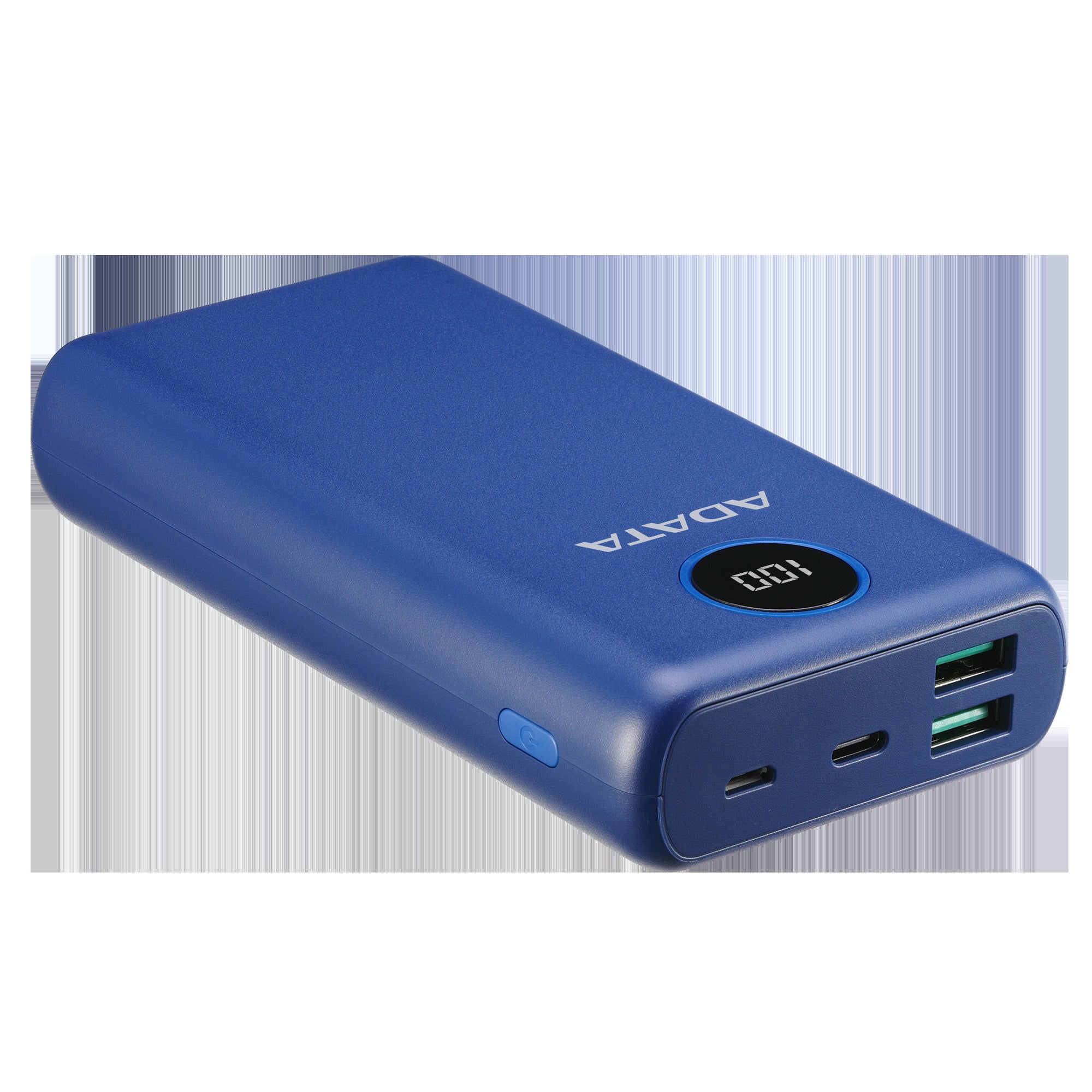 Universal Powerful 20,000mAh (P2000QCD) QC 3.0 USB 3.0 Portable Power Bank Blue