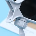 thumbnail image 3 of Estante de soporte de base en espiral con soporte para teléfono celular con clip para Office Home Store (blanco, 8 cm), 3 of 4