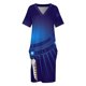 thumbnail image 4 of Vestido de verano con bolsillos sueltos y estampado de círculos de Crazy Horse para mujer, 4 of 7