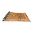 thumbnail image 2 of Ahgly Company Indoor Rectangle Oriental Orange Traditional Area Rugs, 4' x 6', 2 of 4