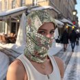 thumbnail image 5 of Unique Bargains 1 Pc Quick-drying Ice Silk Snake Pattern Balaclava Face Mask Dark Green, 5 of 5