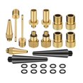 thumbnail image 1 of LOVIVER BRASS ADAPTOR PRESTA VALVE CONVERTER BIKE PUMP 24pcs set 1, 1 of 8