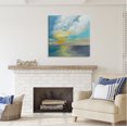 thumbnail image 3 of Stupell Industries Pacific Light Sea Painting Nature Painting Gallery Wrapped Canvas Print Wall Art, 30 x 30, 3 of 8