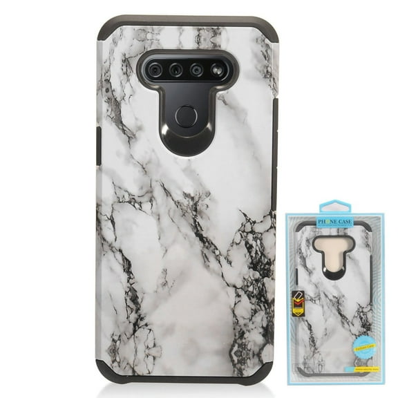 GSA Astronoot Image Hybrid Case for LG K51 - White Marble