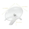 thumbnail image 3 of BESTSKY Hamster Running Wheel Large Hedgehog Chinchilla Guinea Pig Exercise Wheel Hamster Cage Supply, 3 of 4