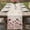 Multicolor, variant on Table Runner 60 Inches Long for Kitchen Dining, Pink Flowers Dresser Scarf Farmhouse, Dining Table Decorations for Wedding/Parties, Spring Watercolor Botanical Floral Beige 13 x 60 In