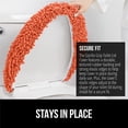 thumbnail image 3 of Tapa de inodoro Gorilla Grip Soft Chenille Coral 45 x 38 cm, 3 of 9