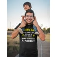 thumbnail image 3 of Funny Dad Gifts - 'When Does a Joke Become a Dad Joke? When It Becomes A-Parent' Shirt, Hat, and Socks Set for Men - Father's Day Gift Idea - Small Shirt - Unique and Hilarious Gifts for Dad, 3 of 6