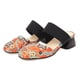 thumbnail image 1 of Sandalias con punta cuadrada y estampado de tacón grueso para vacaciones informales para mujer Wmkox8yii  ytu1895, 1 of 3