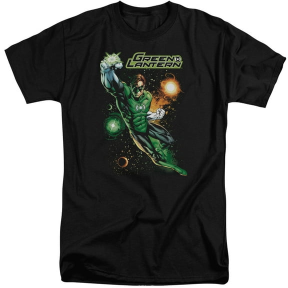 JLA Justice League Galactic Guardian S/S Adult Tall Black