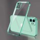 thumbnail image 2 of Luxury Plating Square Frame Silicone Transparent Case on For iPhone 11 12 13 14 15 Pro Max X XR XS Max 7 Plus Clear Back Cover, 2 of 5