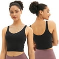 thumbnail image 3 of FLMEI Yoga Tank Sports Bras for Women Back Underwear Women's Workout Running Tops Breathable Sports Tank S-XXL, 3 of 9