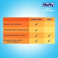 thumbnail image 4 of Hefty™ Garbage Bags, Strong Regular 75 Litres Black, EasyFlaps™, Arm & Hammer odour neutralizer, 30 Bags, 4 of 16