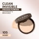 thumbnail image 2 of Polvo prensado Covergirl Clean Invisible Vegan Ivory 105 11g, 2 of 6